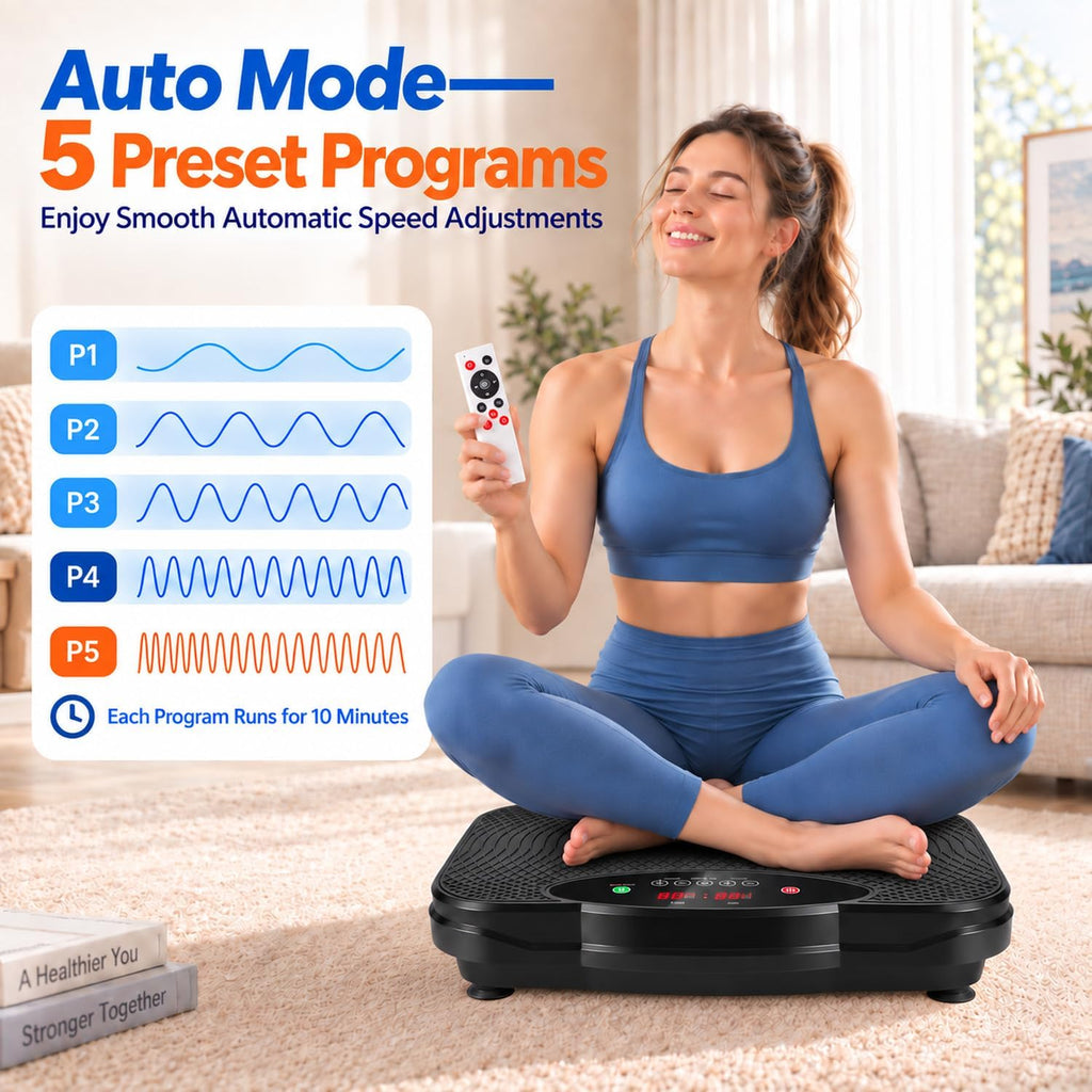 Vibration Plate Exercise Machine for Lymphatic Drainage