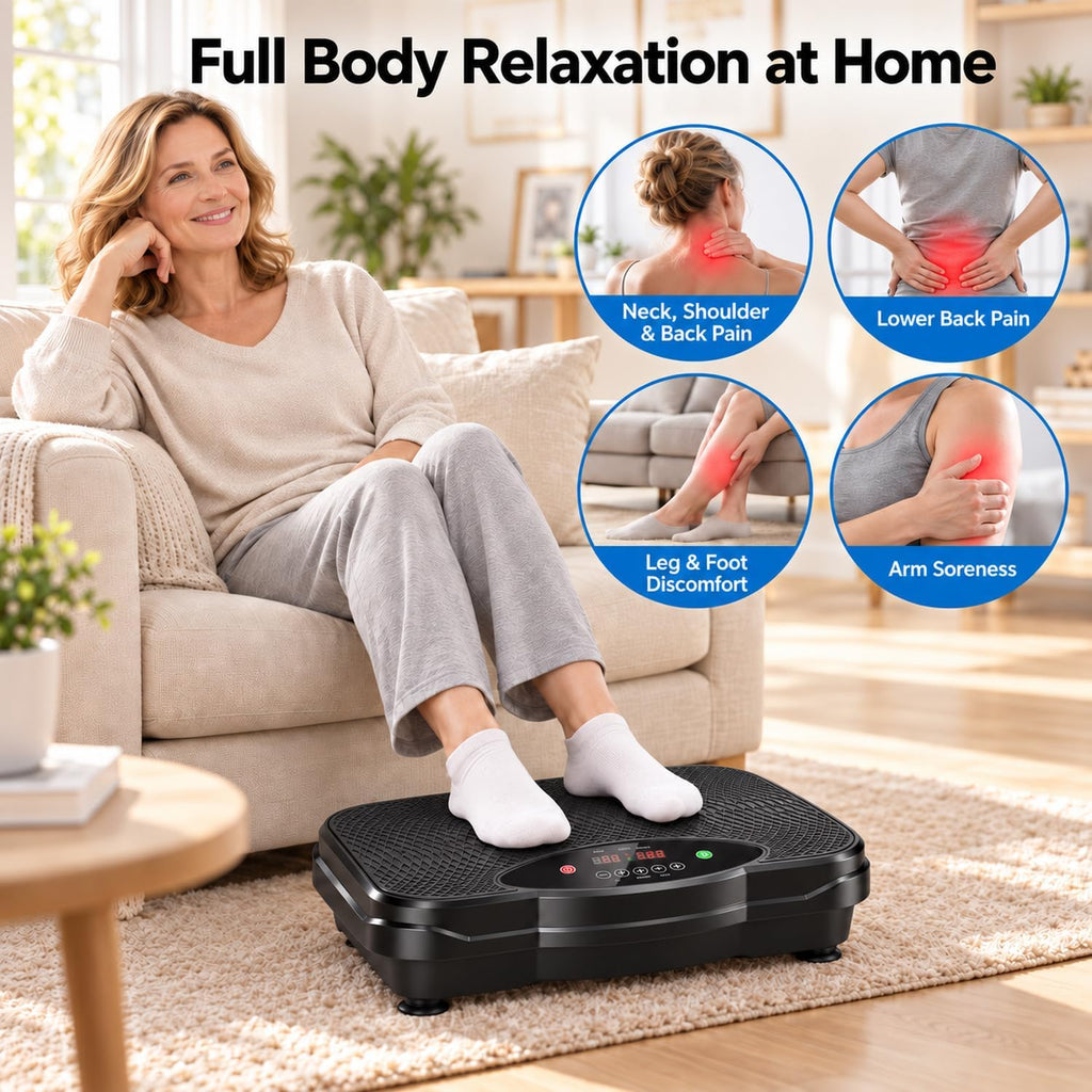Vibration Plate Exercise Machine for Lymphatic Drainage
