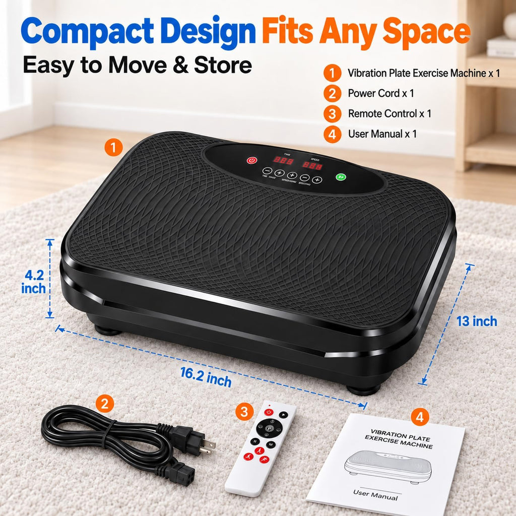 Vibration Plate Exercise Machine for Lymphatic Drainage